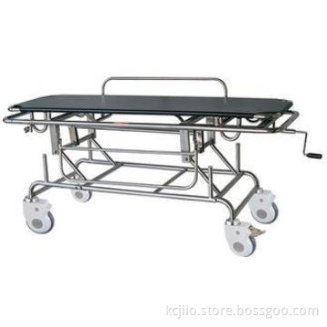Manual Patient Transport Stretcher Cart Height Adjustment W
